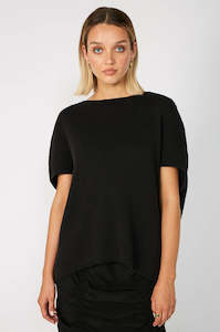 sphere sweater / black