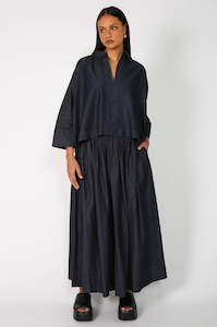 Skirts: cohesive skirt / dark indigo