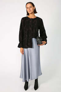 Skirts: lateral skirt / smoked blue