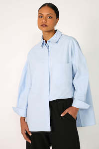 Last Chance: tabard shirt / oxford blue