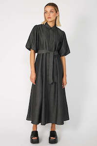 Dress Of The Week: adhere midi dress / washed black
