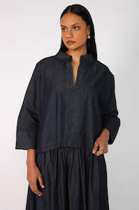scarp top / dark indigo