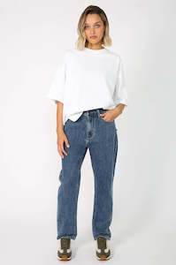 line jean / true blue denim wash