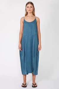 ember dress / teal blue