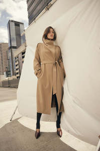 Most Loved: assign trench coat / camel