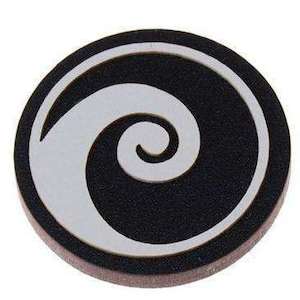 Fridge Magnets: Keeper Magnet Icon Black- Koru
