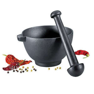 Zassenhause: Mortar & Pestle Cast Iron Large 15cm