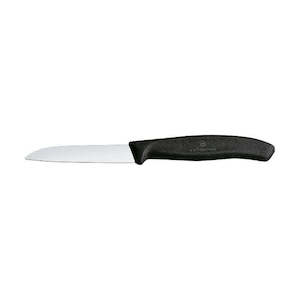 Other Knives: Swiss Classic Paring Knife 8cm Straight Edge Black