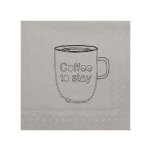 Rader: Cocktail Napkin Coffee To Stay