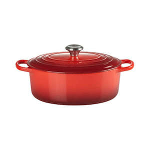 Lecreuset: Signature Oval Casserole Cerise
