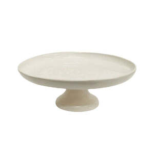 Cake Stand Franco Rustic White