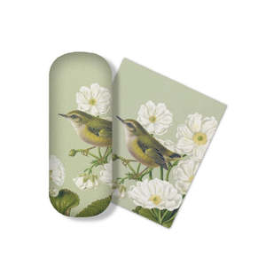 Glasses Case Birds & Botanicals Rifleman