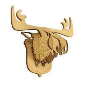 Giftware: Moose Trophy Head Kitset - Extra Small