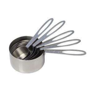 Bakeware Accessories: Measuring Cup Stainless Steel Set 5