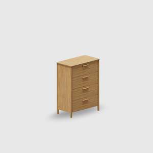 Bedroom: Doug 4 Drawer Tallboy