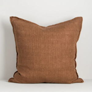 Cassia Cushion - Chestnut