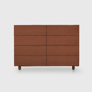 Slim 8 Drawer Lowboy
