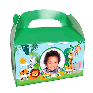 Theme Treat Box: Personalised Treat Box - Safari