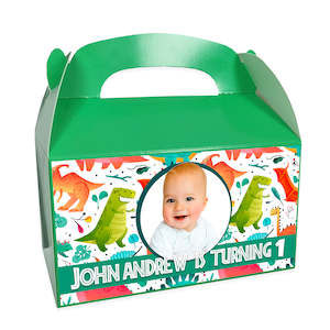 Theme Treat Box: Personalised Treat Box - Dinosaur