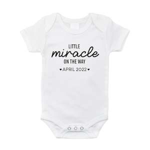 Onesies: Personalised Onesie - Little Miracle