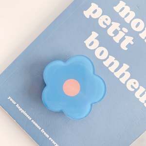 Phone Grip: Blue Flower