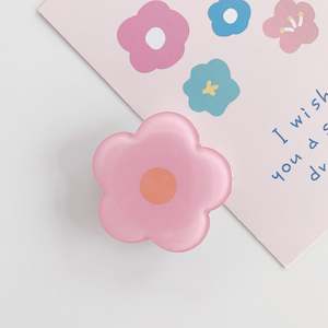 Phone Grip: Pink Flower