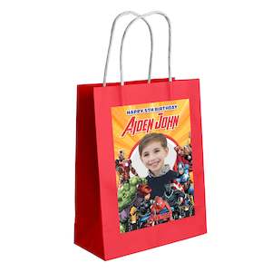 Avengers Personalised Lolly Bag