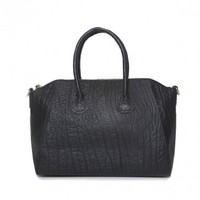 Products: Shaz Bag Black Buffalo Leather