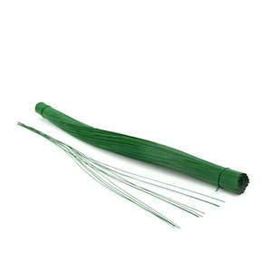 Painted Florist Wire 24Gaugex46Lcm 1kg - Dark Green
