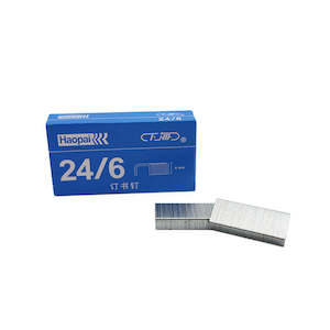 Oceans Accessories: Haopai Staples 12Wx6Hmm (24/6) 1000Pcs - Silver