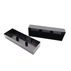 Plastic Table Deco Large 22Lx7Wx3.5Hcm - Black