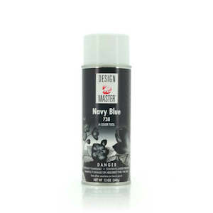 Design Master Colortool Floral Spray 340gm - Navy Blue (738)