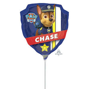 Oceans Balloons: Mini Shape Paw Patrol - Red/Royal Blue