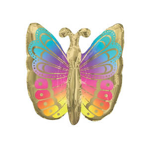 Oceans Balloons: Mini Shape Colourful Butterfly - Multi