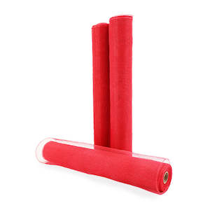 Synthetic Plain Deco Mesh Roll 53cmx9m - Red