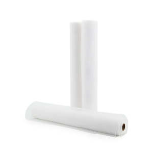 Synthetic Plain Deco Mesh Roll 53cmx9m - White