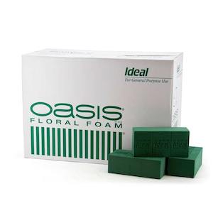 Oasis IDEAL Floral Foam Wet Ctn/48 - Green (48IDEAL)
