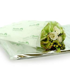 Oceans Flower Care: Floralife Transport Care Paper Pk/200 - Clear