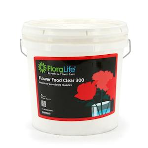 Oceans Flower Care: Floralife H300 Cut Flower Food Powder 5kg Bucket - Clear