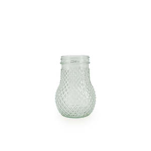 Glass Pineapple Jar 4.9TDx7.6Wx10.6H cm - Clear (02-M-0711)