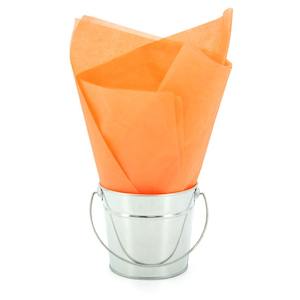 Tissue Coloured 50x75cm (17gsm) - Orange