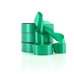 Watermark Poly Ribbon 32mmx100m - Emerald