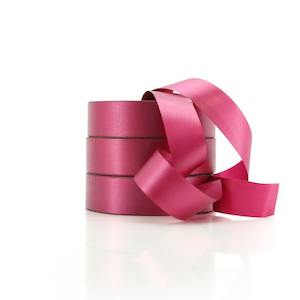 Watermark Poly Ribbon 32mmx100m - Burgundy