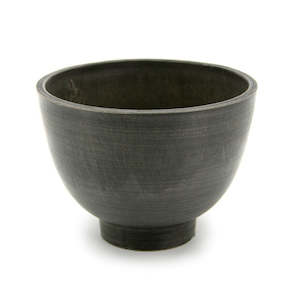 Stonefusion Plinth Bowl 19Diax14Hcm - Charcoal
