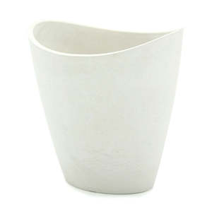 Stonefusion Tall Ship Vessel 20Lx15Wx20Hcm - White