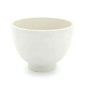 Stonefusion Plinth Bowl 19Diax14Hcm - White