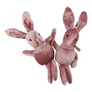 Decorative Bunny 18cm - Soft Rose Pink