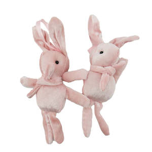 Oceans Toys: Decorative Bunny 18cm - Light Pink