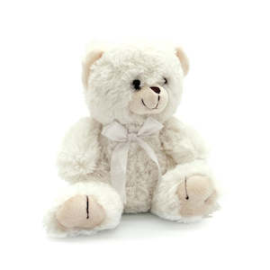 Oceans Toys: Teddy Bear 20cm - White (10-TED-20-WHIT)