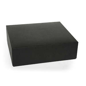 Wine Gift Box Triple 32.5Lx28Wx10Hcm Pk/5 - Black